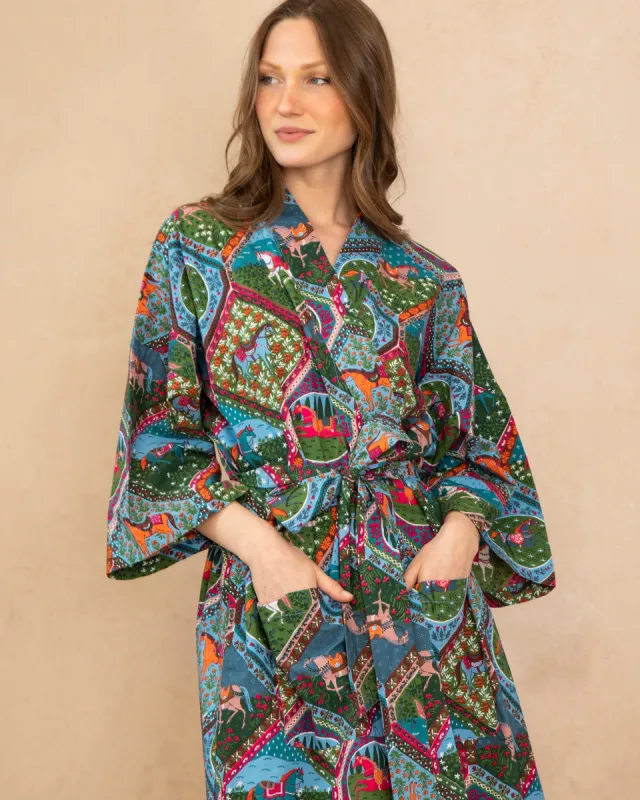 High Horse - Robe - Blush Denim sold by Printfresh