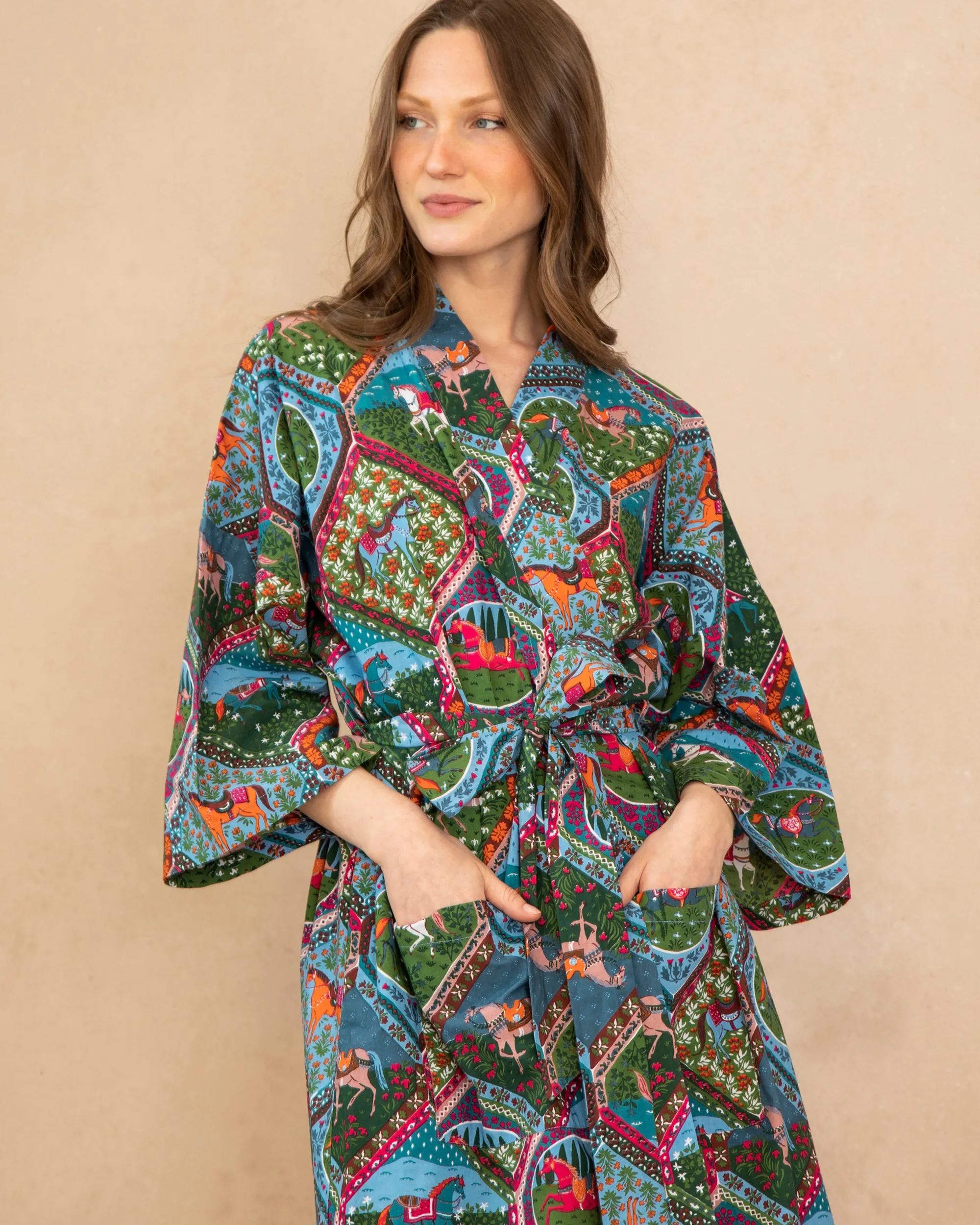 High Horse - Robe - Blush Denim sold by Printfresh