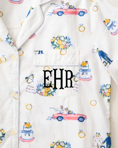 Happily Ever After - Short PJ Set - Cloud sold by Printfresh