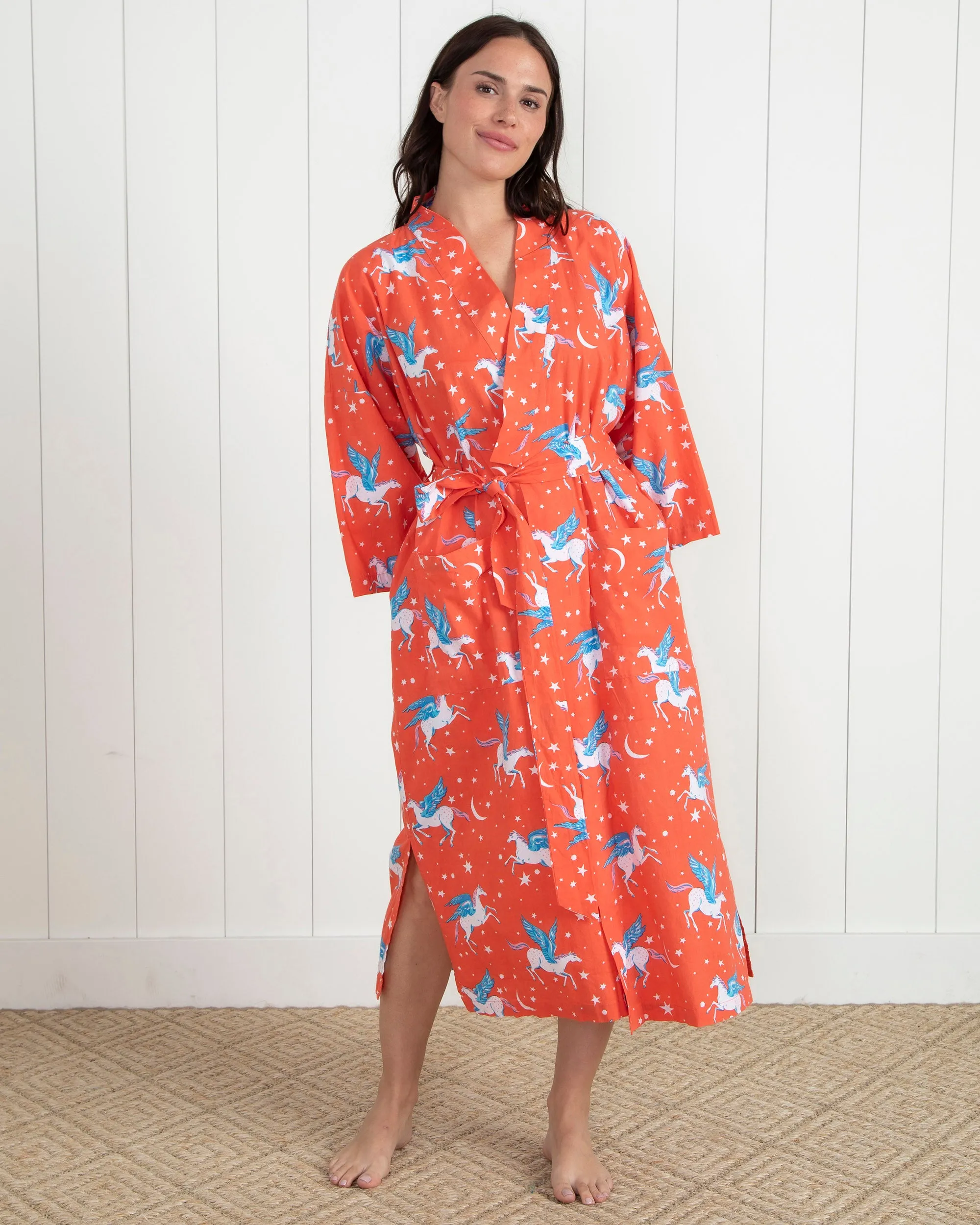 Moon Flight - Robe - Paloma sold by Printfresh