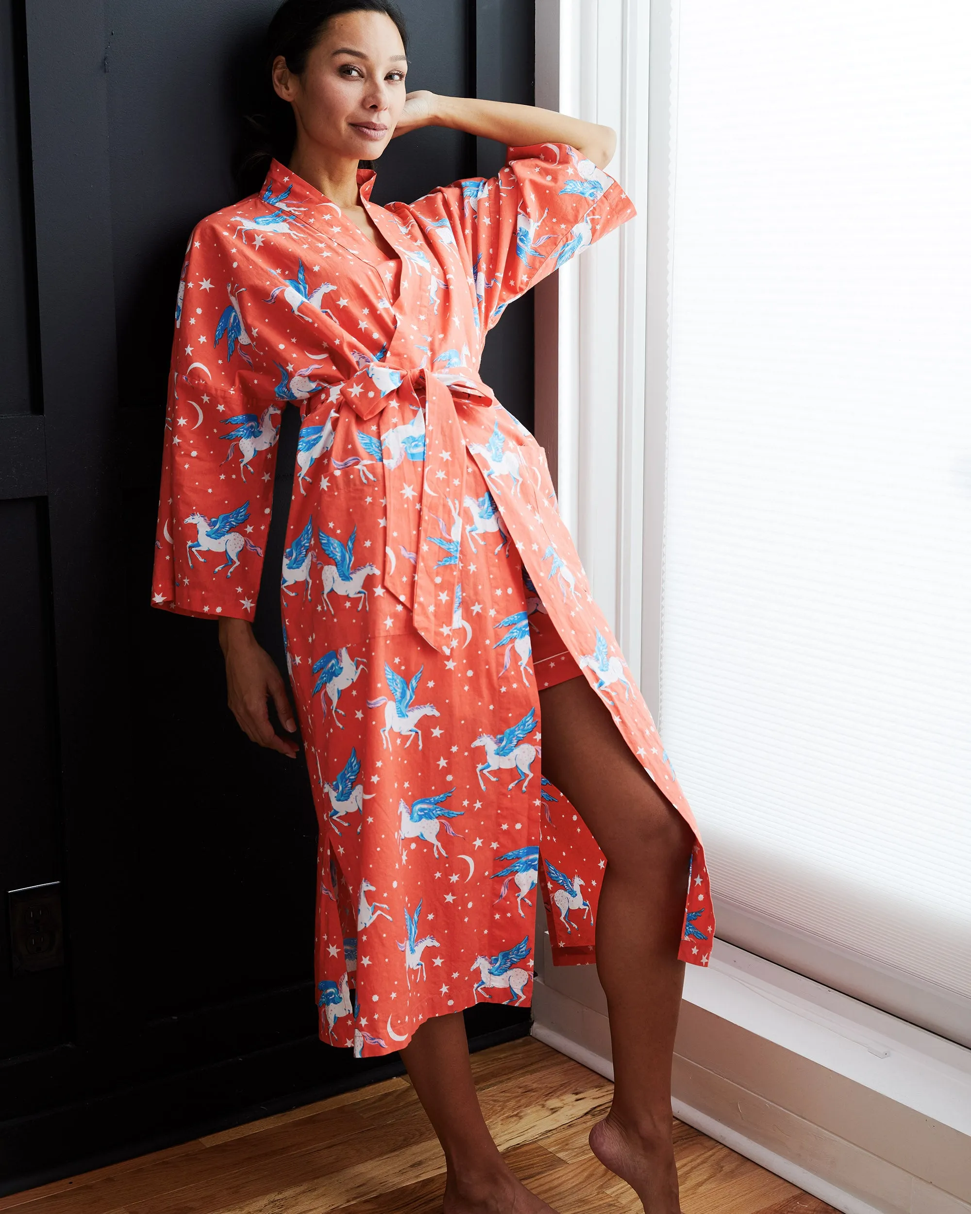 Moon Flight - Robe - Paloma sold by Printfresh product image thumbnail 3