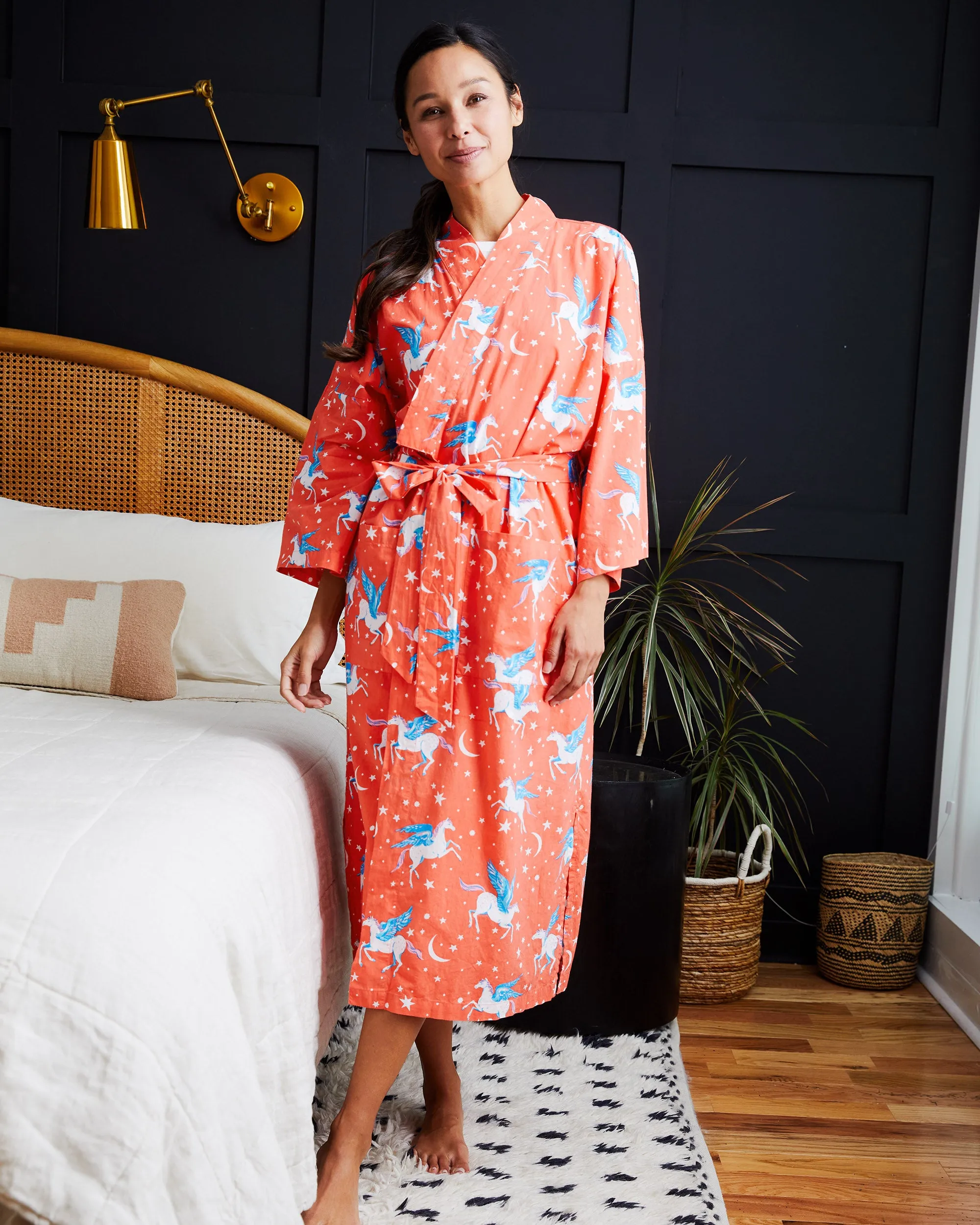 Moon Flight - Robe - Paloma sold by Printfresh product image thumbnail 2