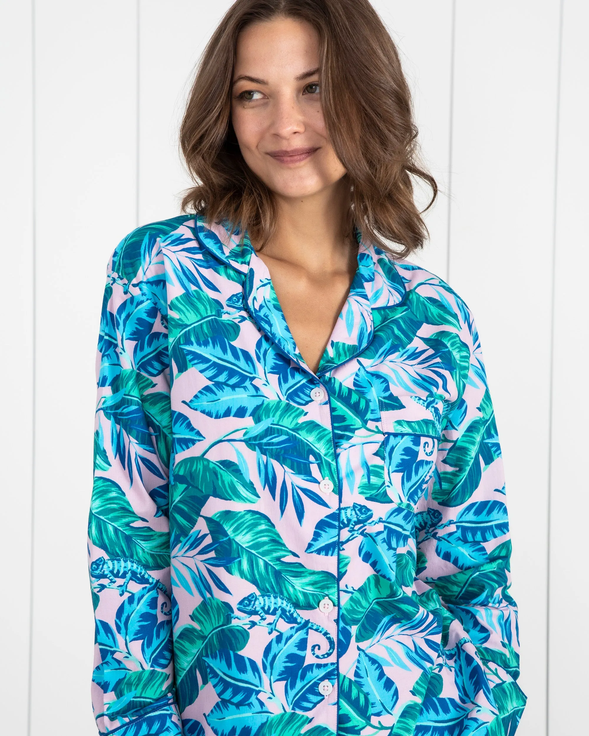 Karma Chameleon - Long PJ Set - Bubblegum Pink sold by Printfresh product image thumbnail 3