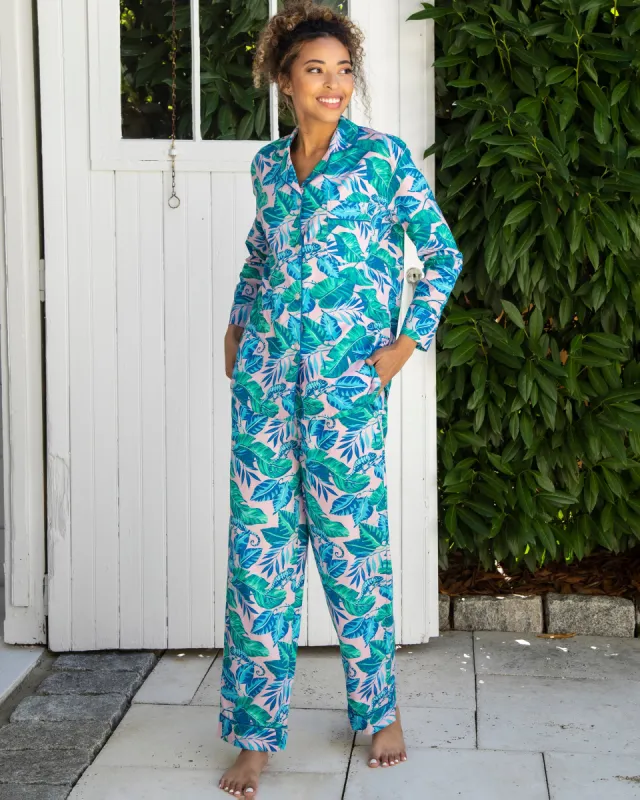 Karma Chameleon - Long Sleep Set - Bubblegum Pink sold by Printfresh