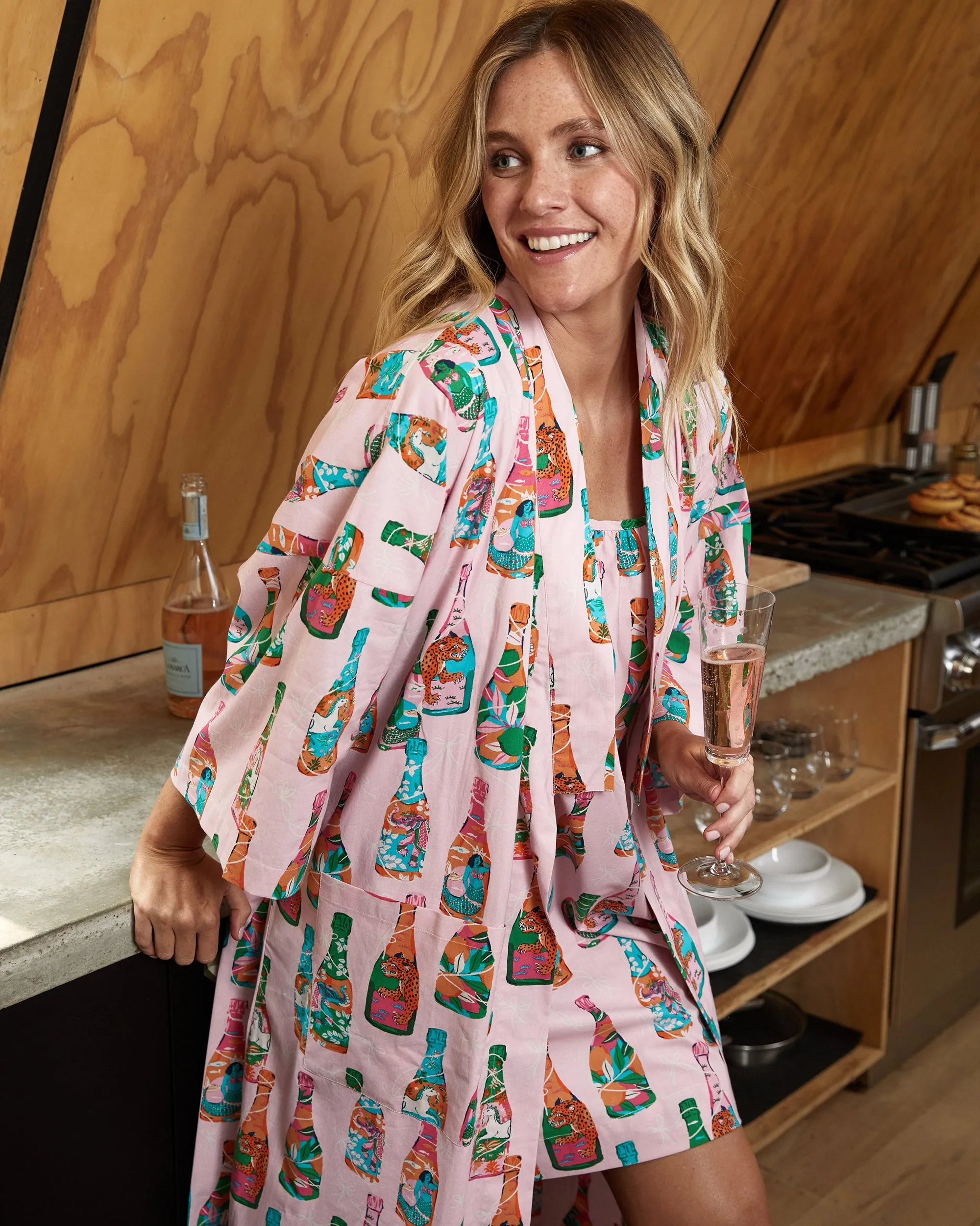 Pop the Bubbly - Robe - Sparkling Rosé sold by Printfresh product image thumbnail 4