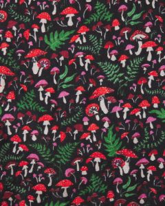 Toadstools - Pajama Pants - Ink sold by Printfresh