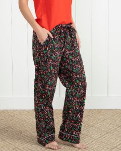 Toadstools - Pajama Pants - Ink sold by Printfresh