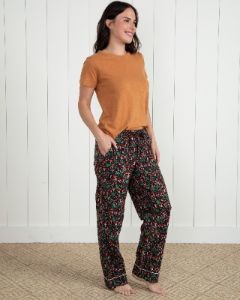 Toadstools - Pajama Pants - Ink sold by Printfresh