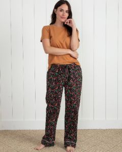 Toadstools - Pajama Pants - Ink sold by Printfresh