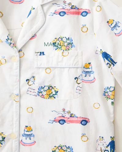 Happily Ever After - Short PJ Set - Cloud sold by Printfresh