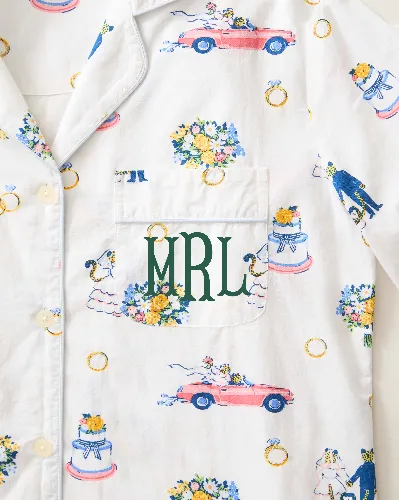 Happily Ever After - Long PJ Set - Cloud sold by Printfresh