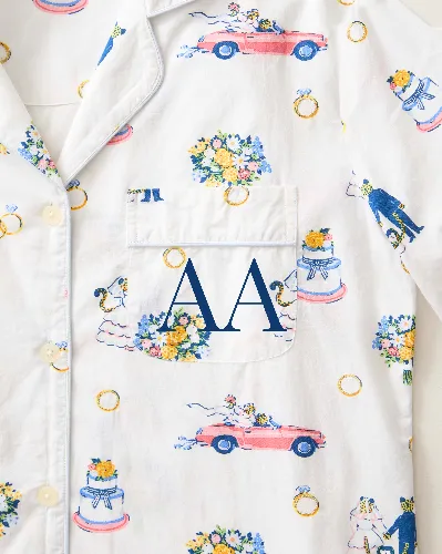 Happily Ever After - Short PJ Set - Cloud sold by Printfresh