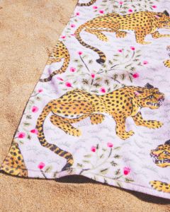 Bagheera - Beach Towel - Blush sold by Printfresh