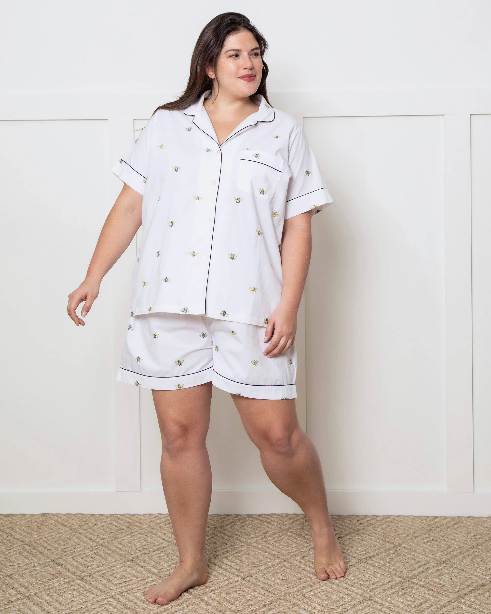 Beekeeper - Short PJ Set - Cloud sold by Printfresh product image thumbnail 2