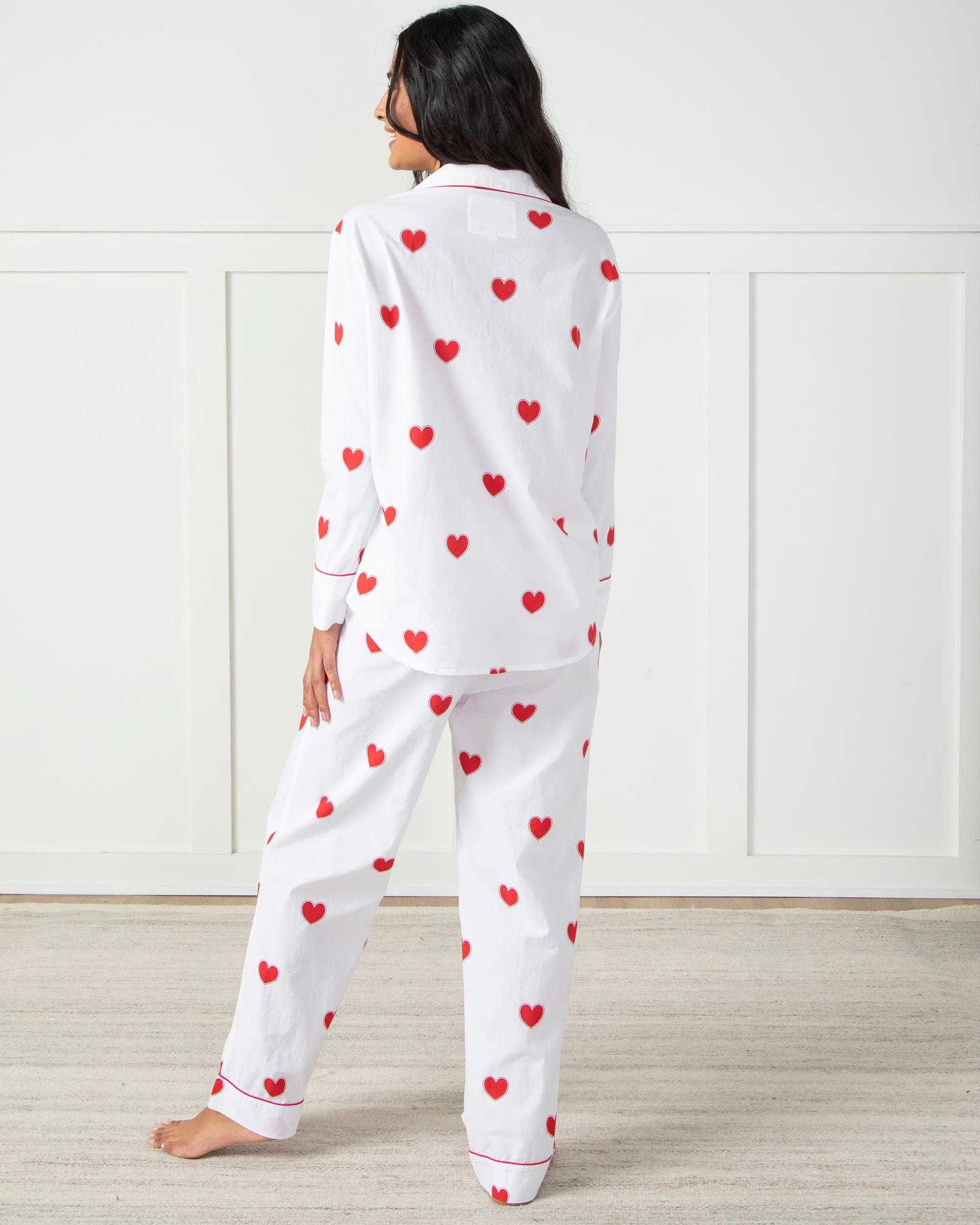 Queen of Hearts - Tall Long PJ Set - Ruby Cloud sold by Printfresh product image thumbnail 4