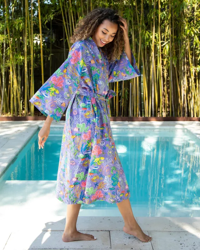 Oceania - Robe - Lavender sold by Printfresh