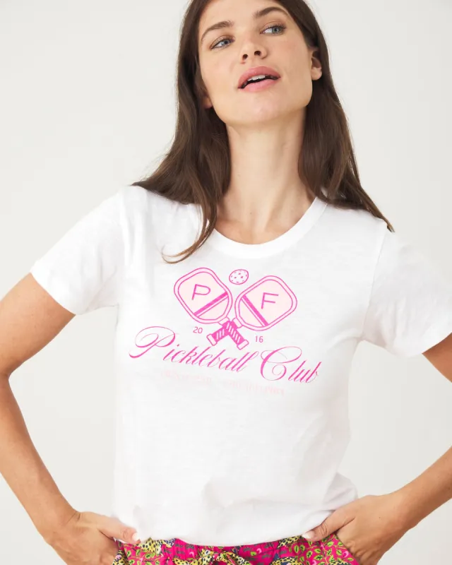 Pickleball Club - Saturday Graphic Tee - Cloud sold by Printfresh