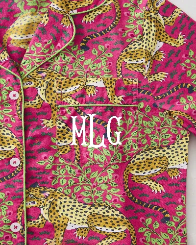 Bagheera - Short PJ Set - Hot Pink sold by Printfresh