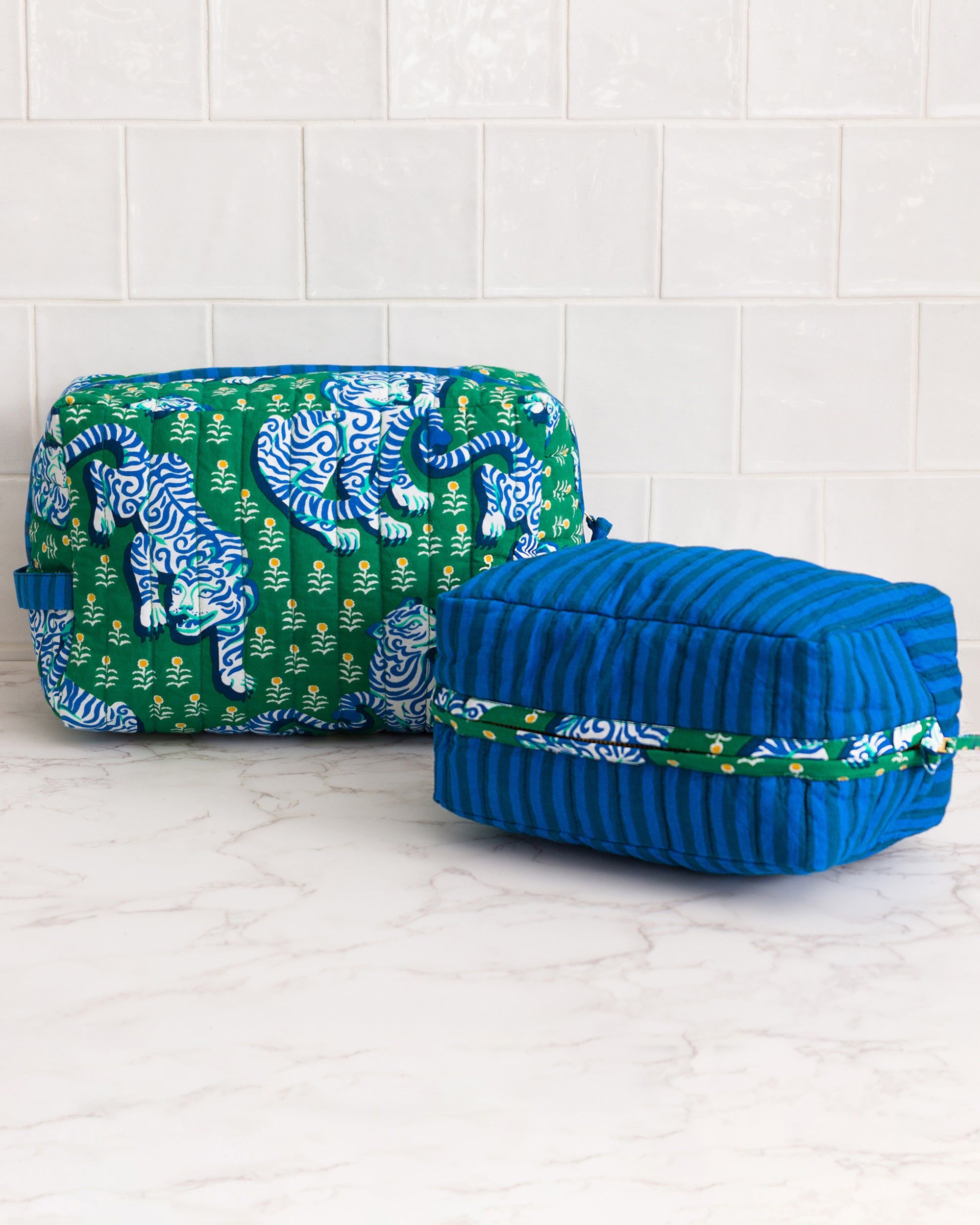 Tiger Queen - Oversized Pouch Set - Jade sold by Printfresh product image thumbnail 6