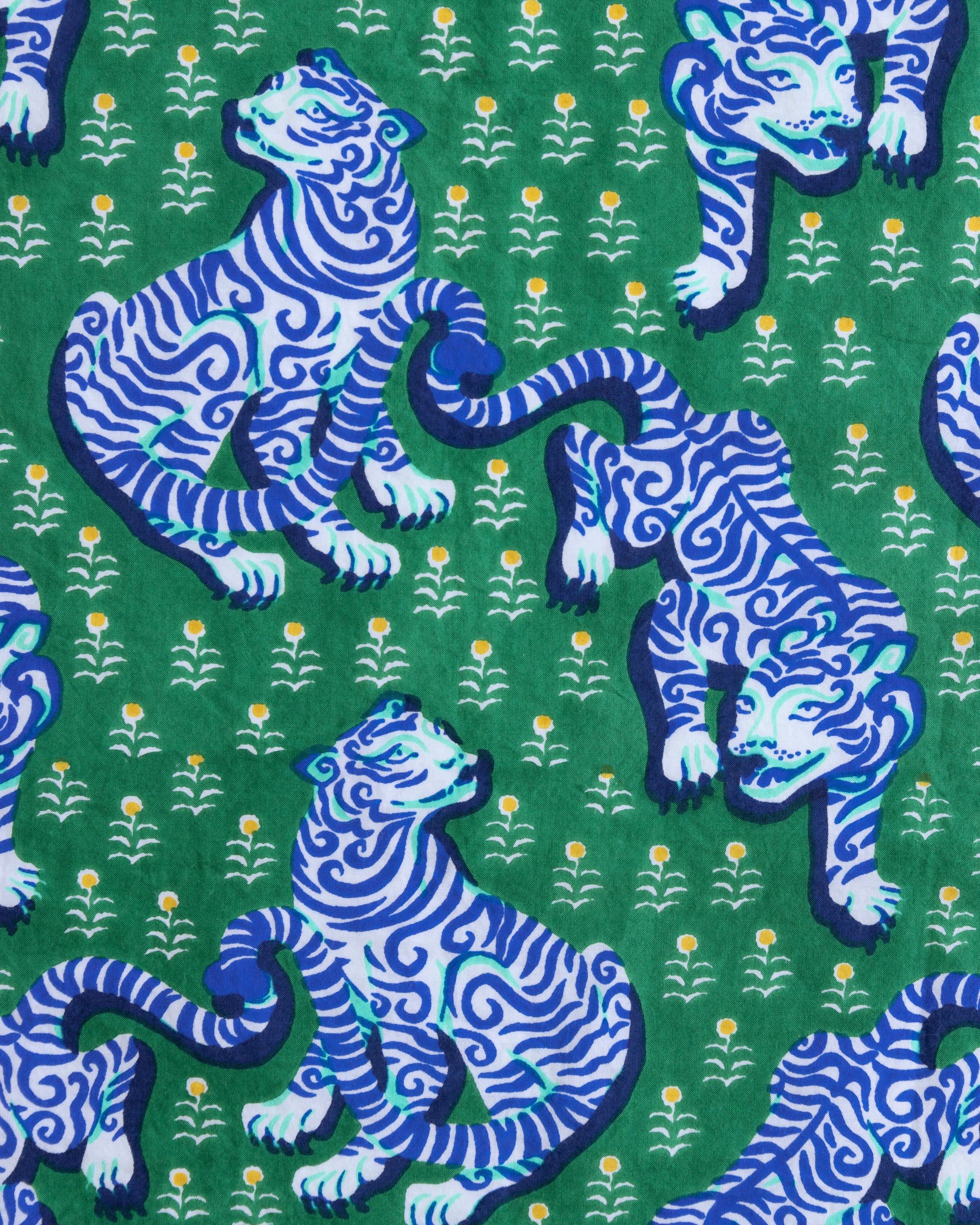 Tiger Queen - Oversized Pouch Set - Jade sold by Printfresh product image thumbnail 2