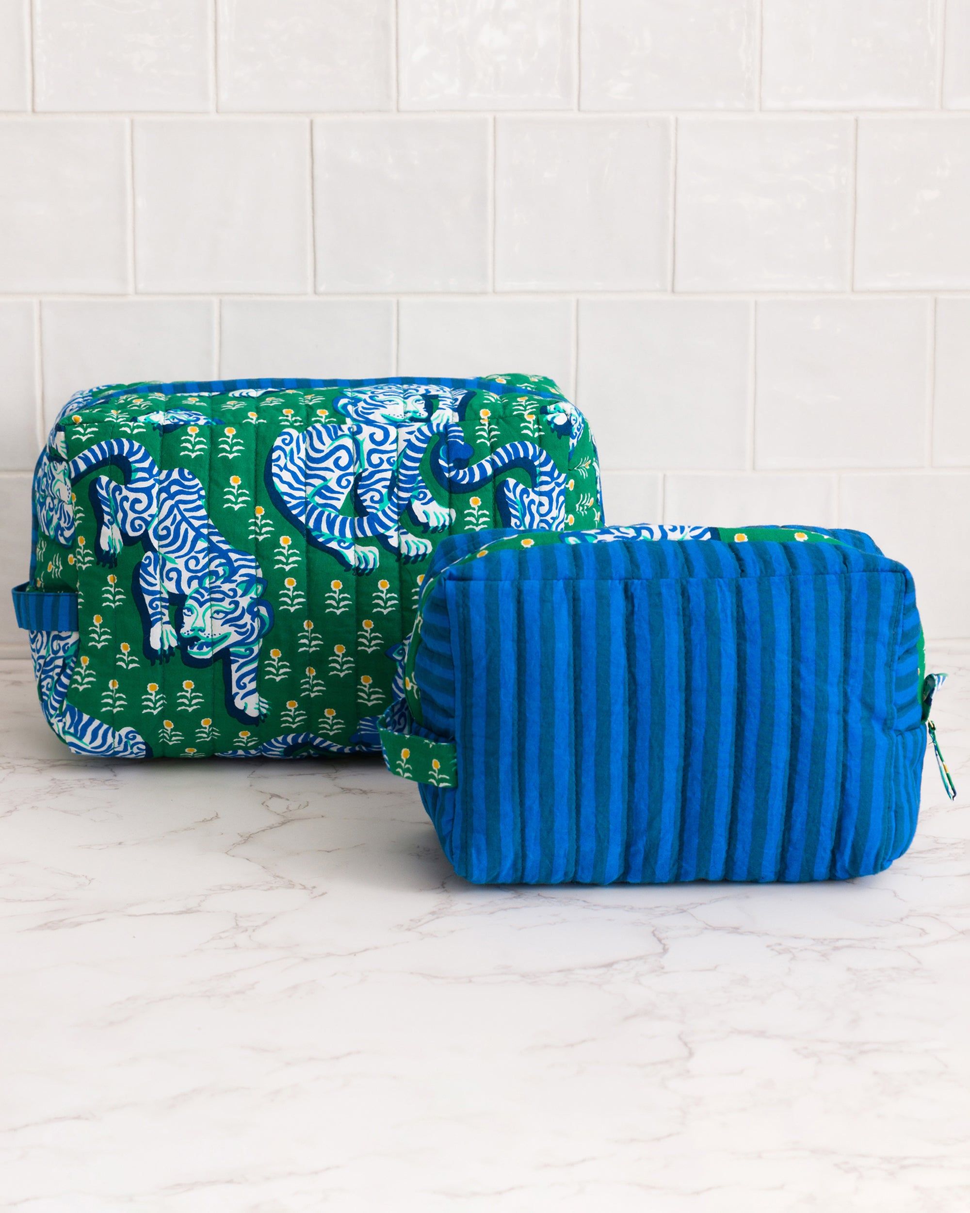 Tiger Queen - Oversized Pouch Set - Jade sold by Printfresh product image thumbnail 5