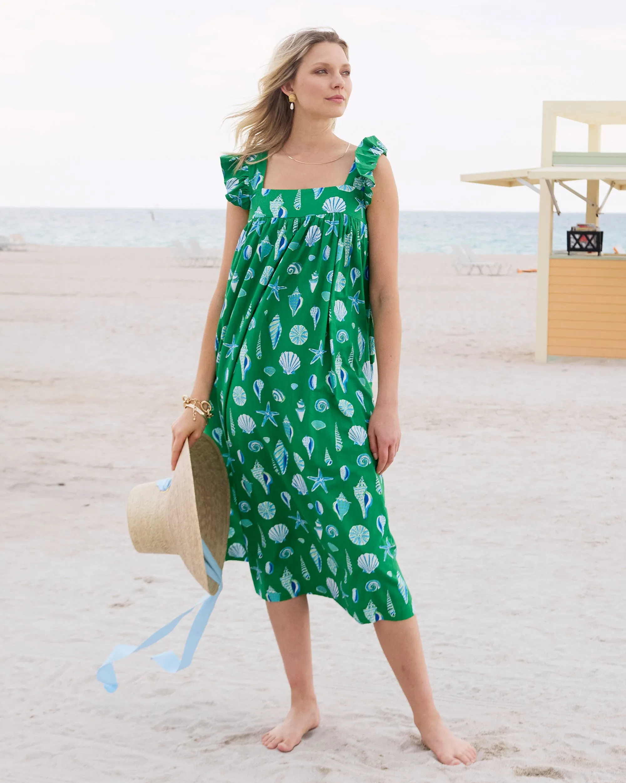 Beachcomber - Shoreline Dress - Golf Greens sold by Printfresh product image thumbnail 4