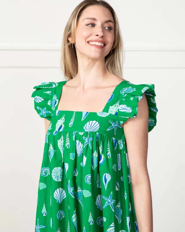 Beachcomber - Shoreline Dress - Golf Greens sold by Printfresh