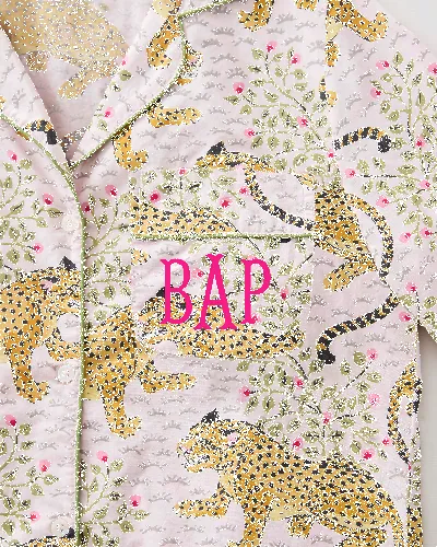 Bagheera - Long PJ Set - Blush sold by Printfresh