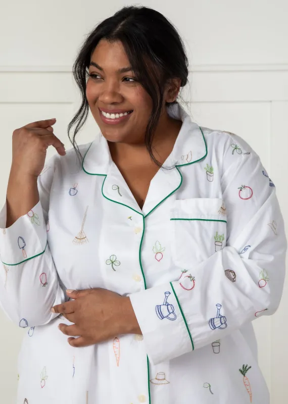 Tools of the Trade - Long PJ Set - Cloud sold by Printfresh