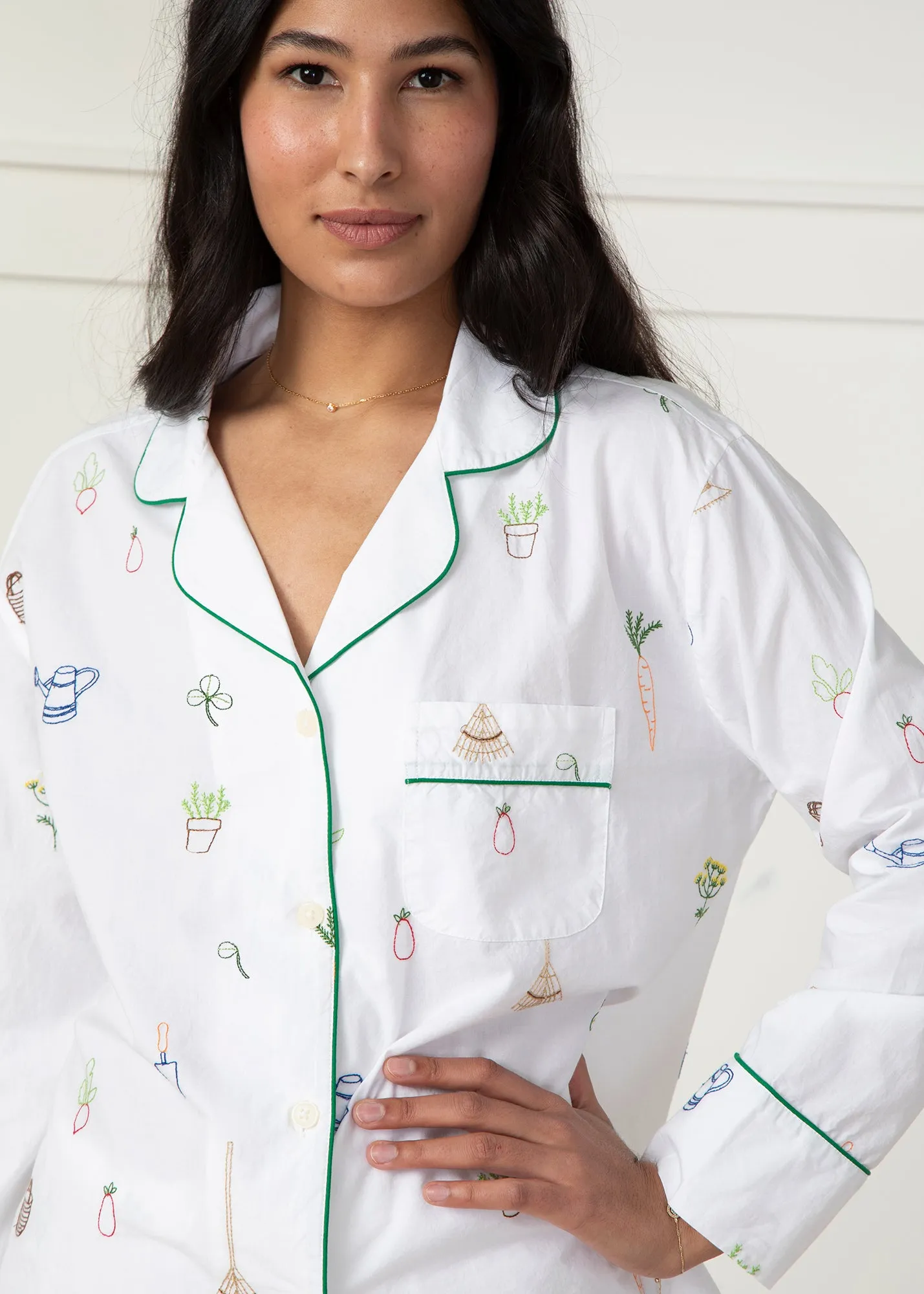 Tools of the Trade - Long PJ Set - Cloud sold by Printfresh product image thumbnail 4