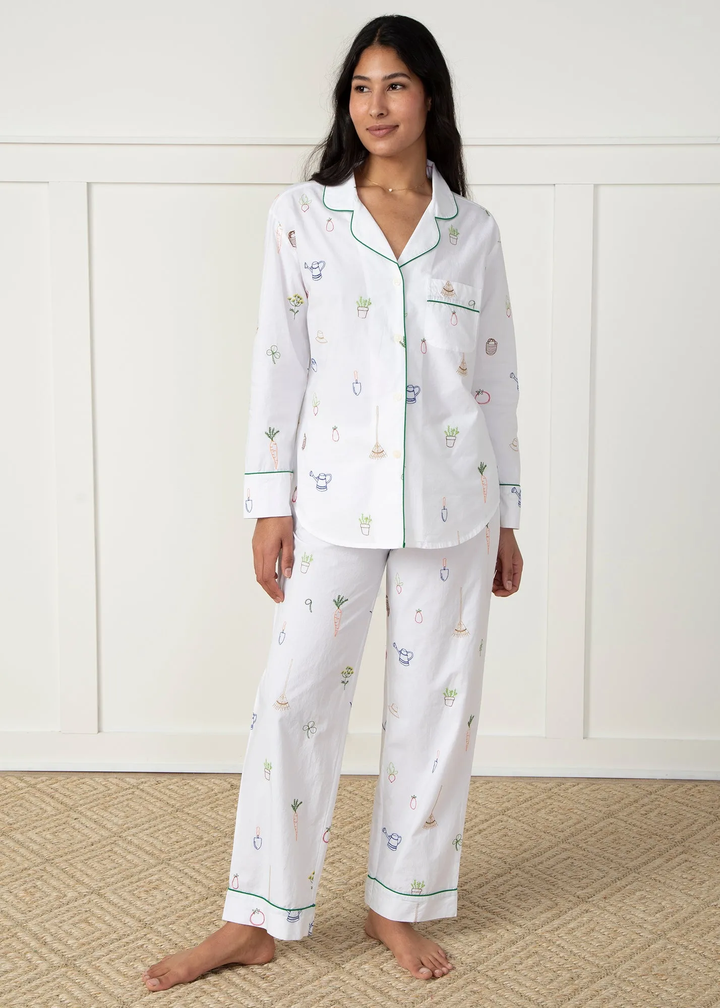 Tools of the Trade - Long PJ Set - Cloud sold by Printfresh product image thumbnail 2