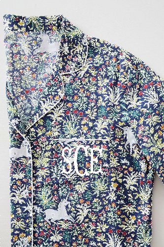 Unicorn's Garden - Sleep Shirt - Indigo sold by Printfresh