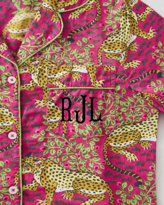 Bagheera - Short Sleep Set - Hot Pink sold by Printfresh