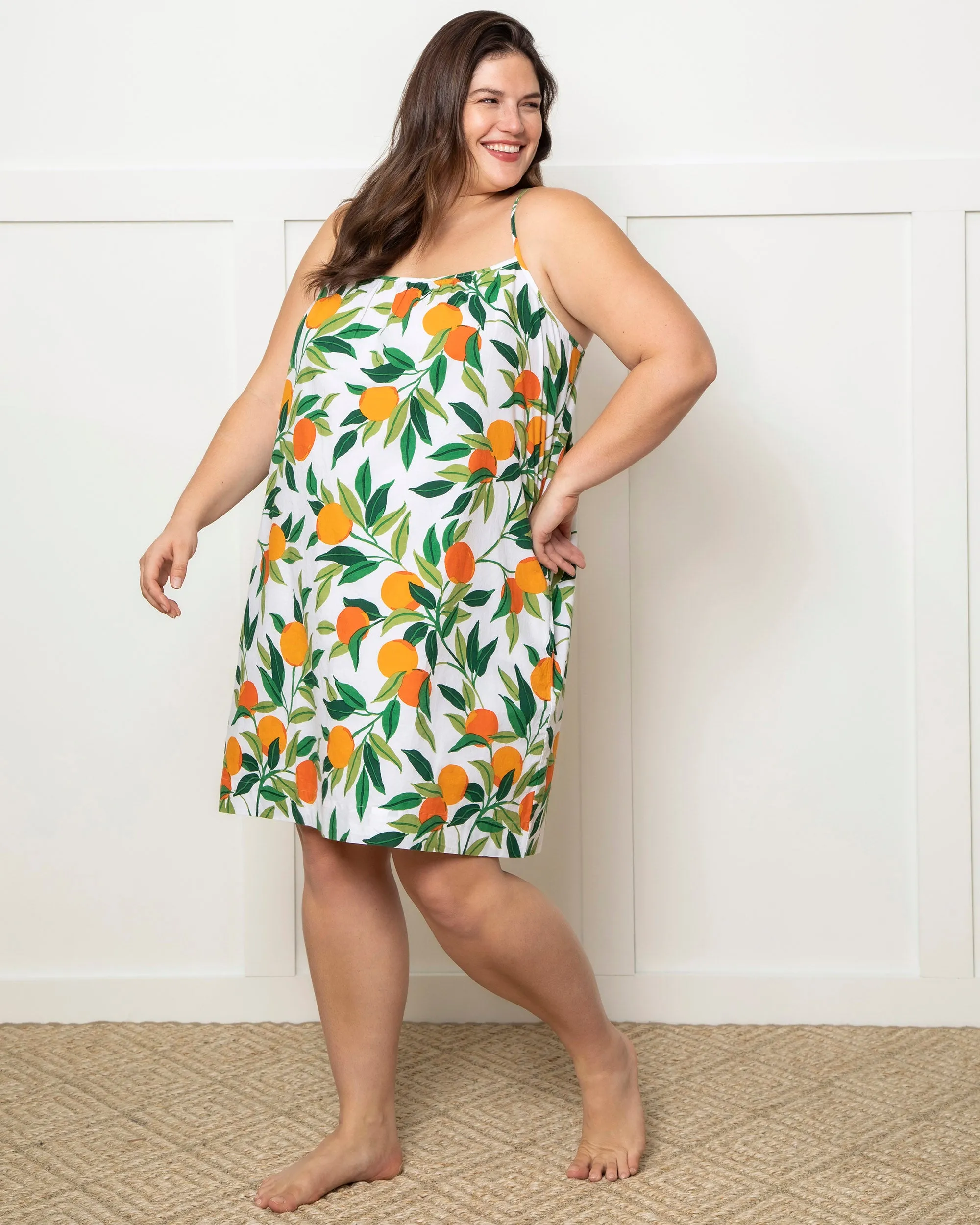 Clementine - Cami Nightgown - Cloud sold by Printfresh product image thumbnail 5