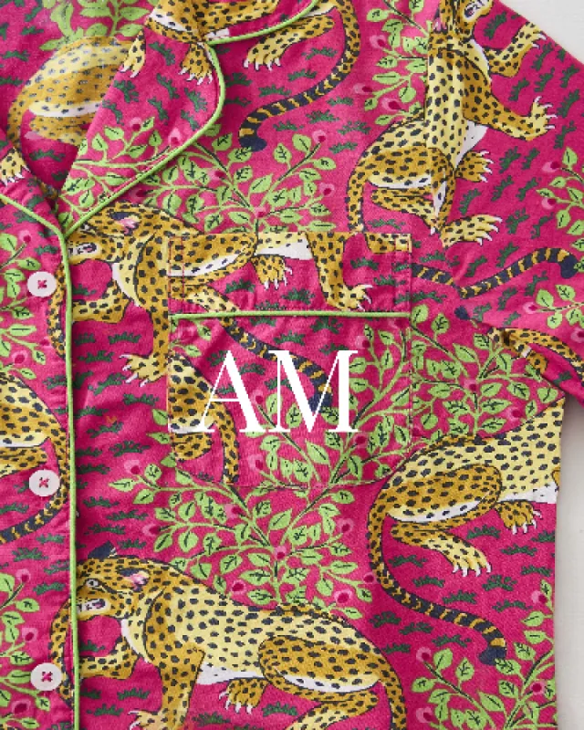 Bagheera - Short PJ Set - Hot Pink sold by Printfresh