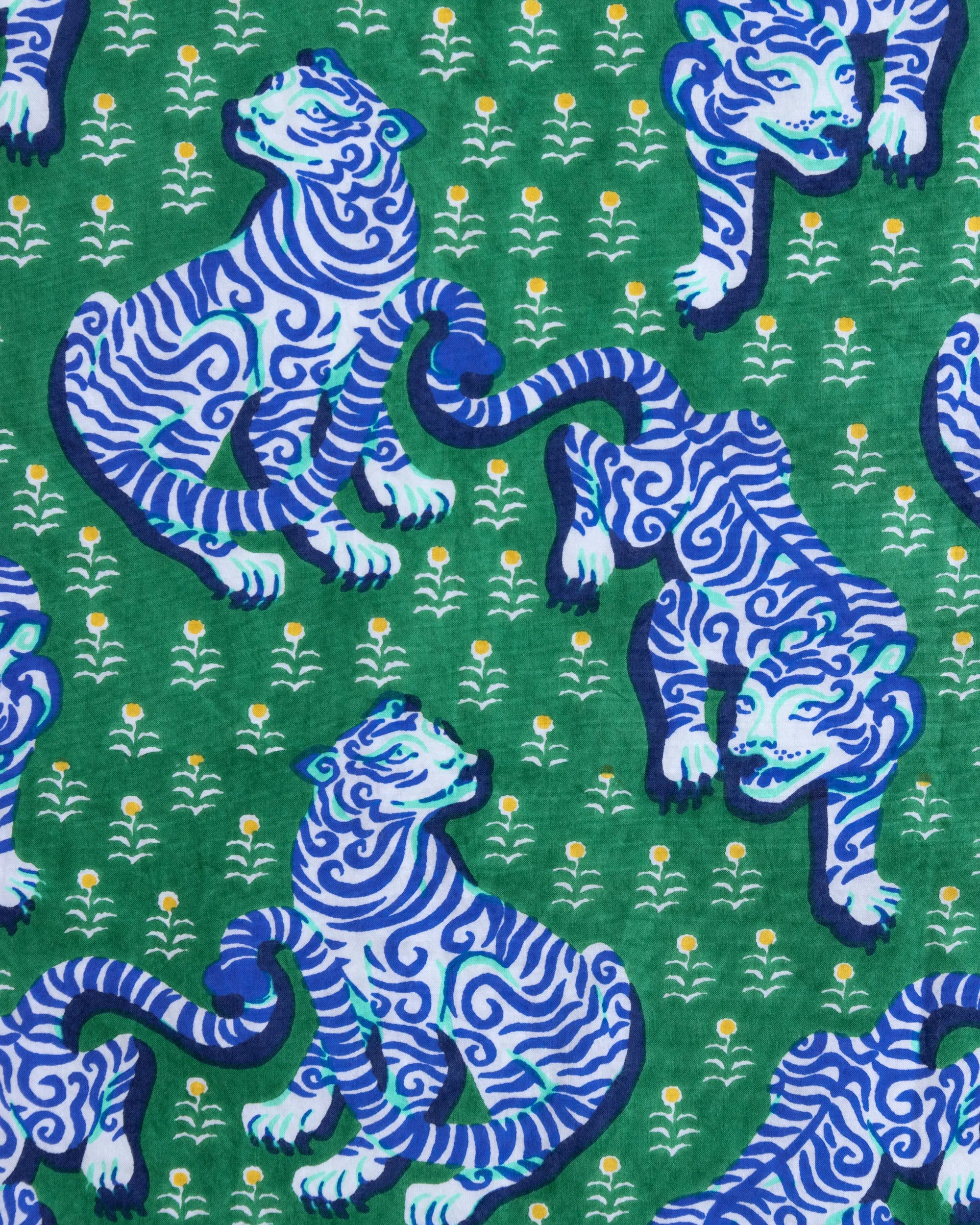 Tiger Queen - Quilted Duffle Bag - Jade sold by Printfresh product image thumbnail 2