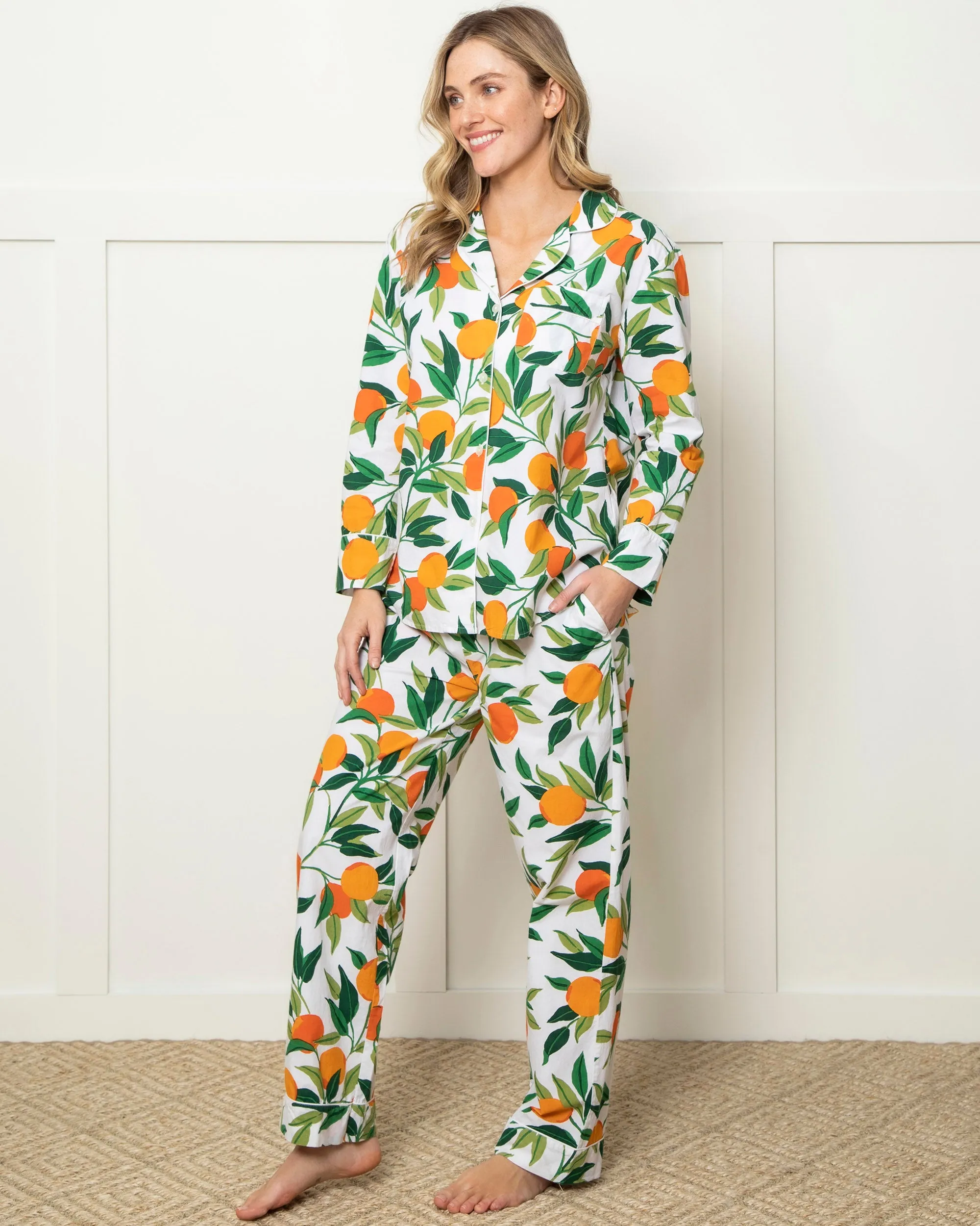 Clementine - Petite Long Sleep Set - Cloud sold by Printfresh product image thumbnail 2