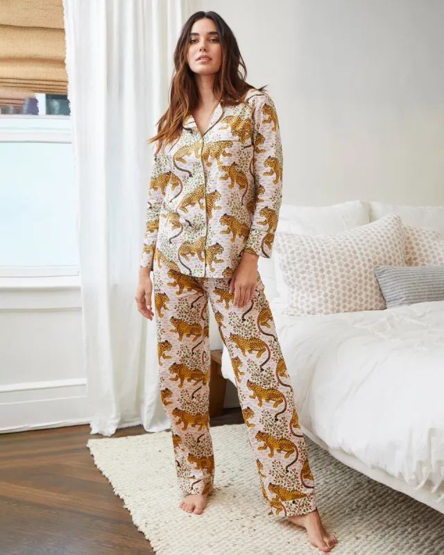 Bagheera - Petite Long PJ Set - Blush sold by Printfresh