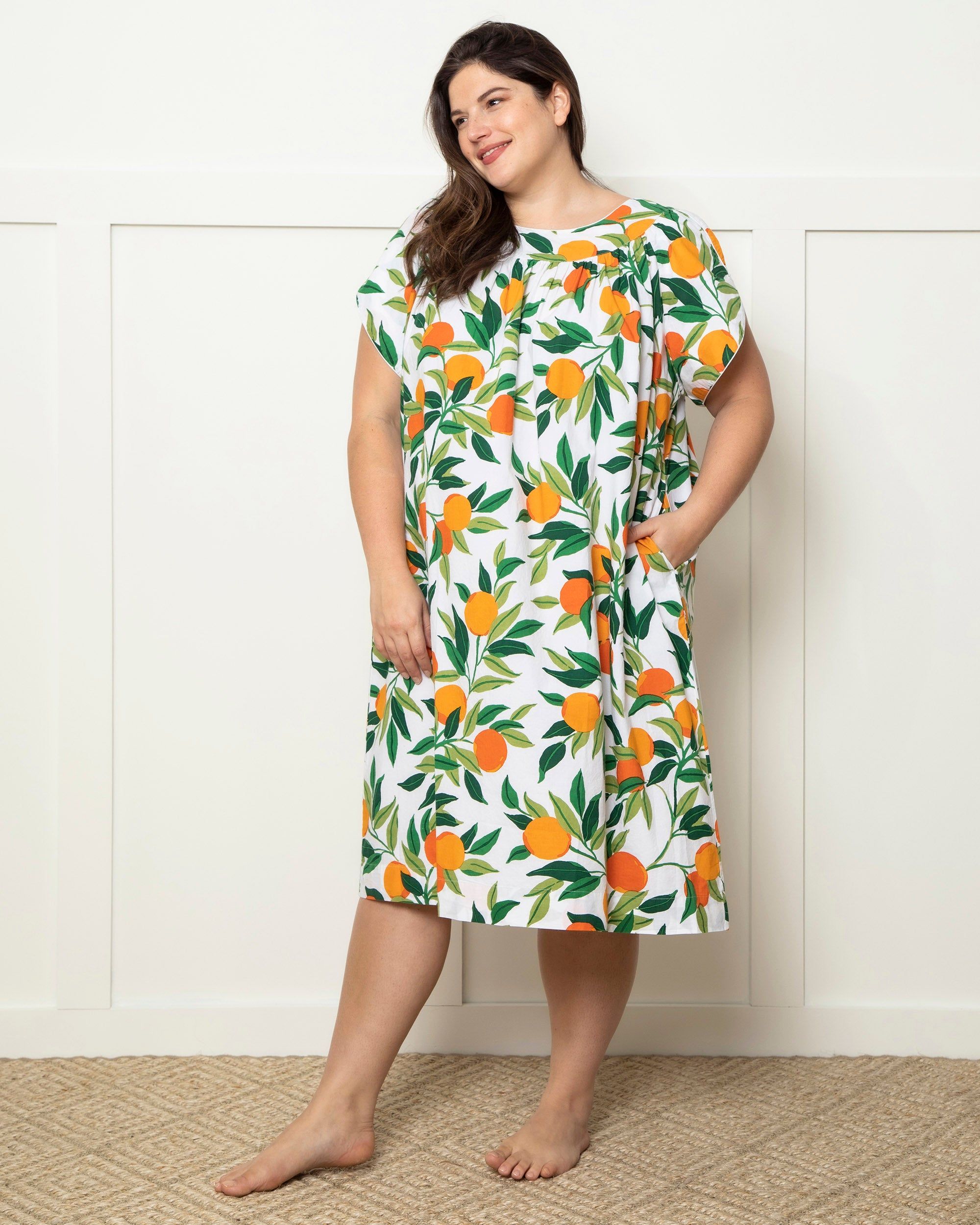 Clementine - Retro Dreams Nightgown - Cloud sold by Printfresh product image thumbnail 5