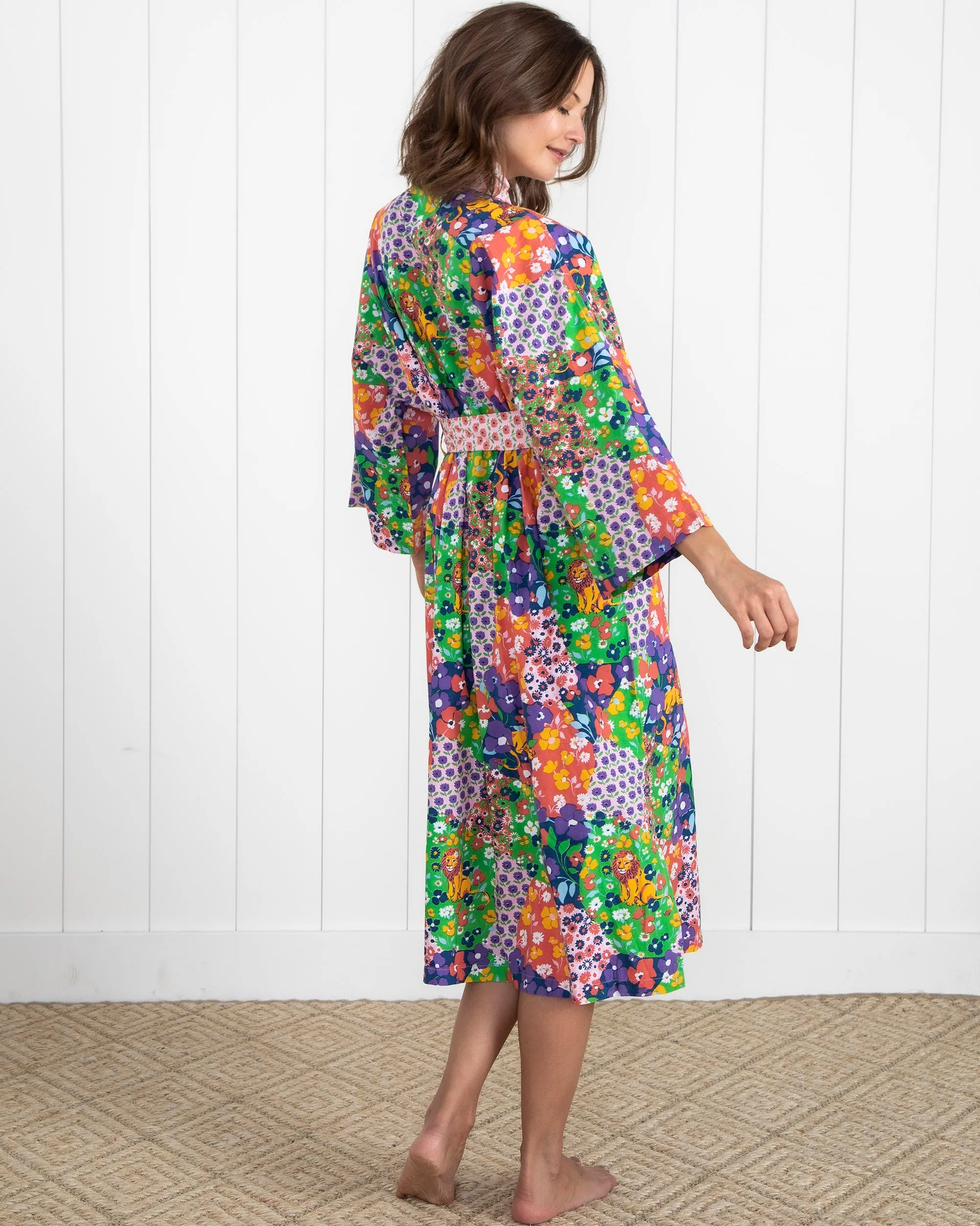 Flower Power - Robe - Grape Soda sold by Printfresh product image thumbnail 5