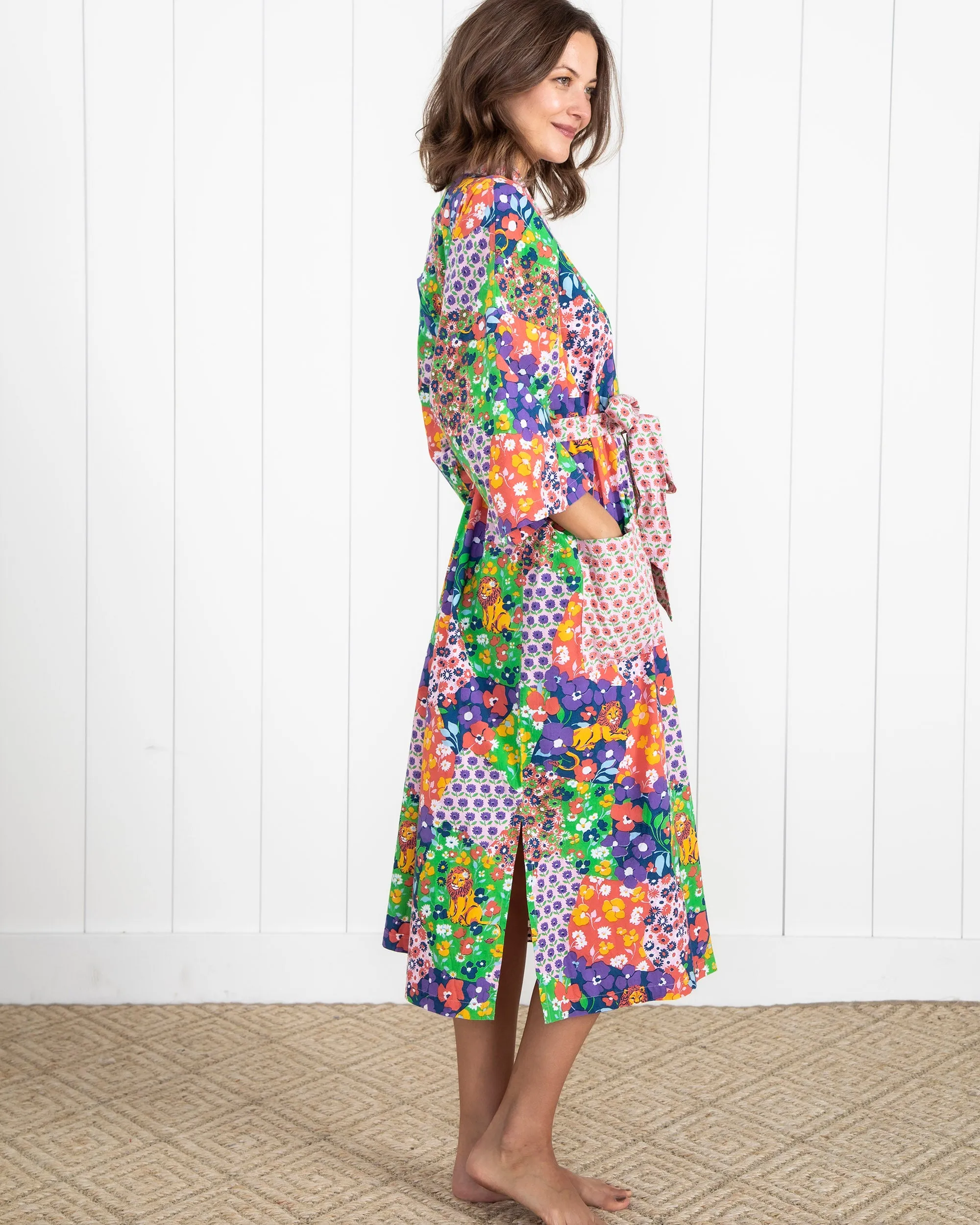 Flower Power - Robe - Grape Soda sold by Printfresh product image thumbnail 4