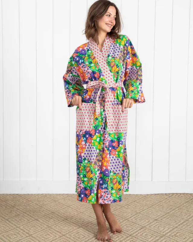 Flower Power - Robe - Grape Soda sold by Printfresh