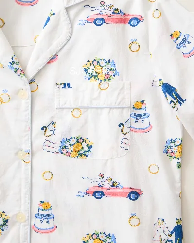 Happily Ever After - Tall Long PJ Set - Cloud sold by Printfresh