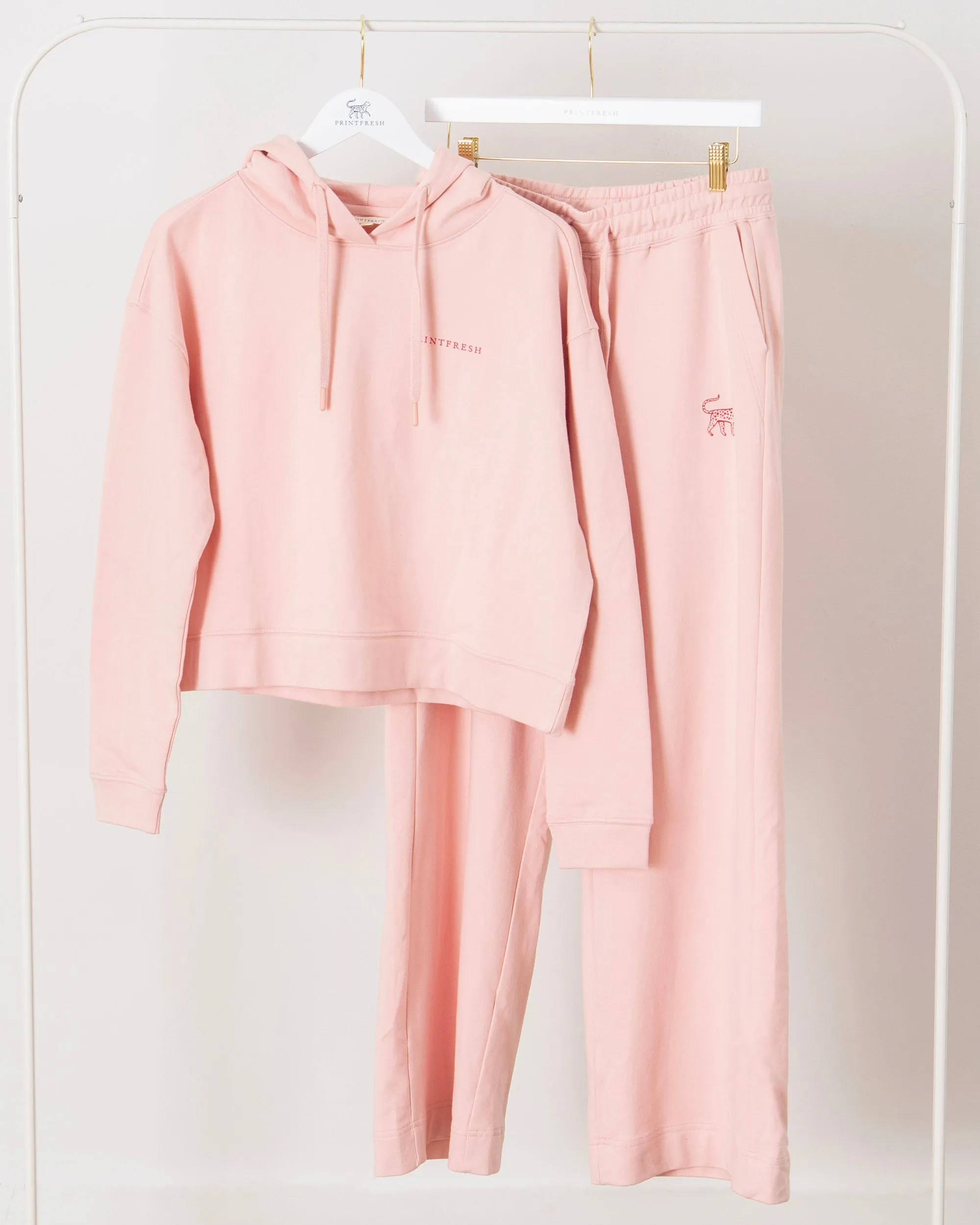 Pale Pink - Down Time Sweatsuit Set - Sweatsuit Set sold by Printfresh