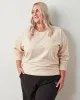 Cappuccino Foam - Down Time Essential Crewneck - Essential Crewneck sold by Printfresh