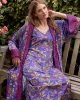 Untamed Tiger - Satin Chic to Sleep Nightie - Grape Soda sold by Printfresh