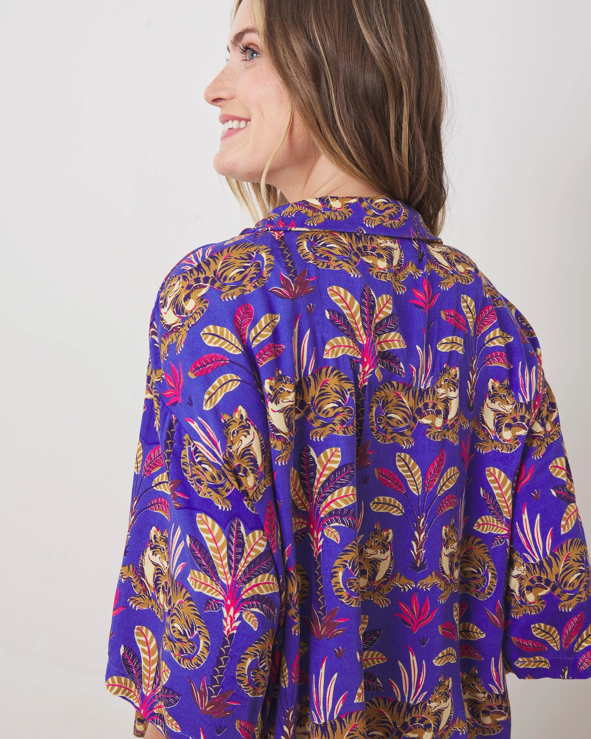 Untamed Tiger - Petite Satin Wildest Dreams Set - Grape Soda sold by Printfresh product image thumbnail 3