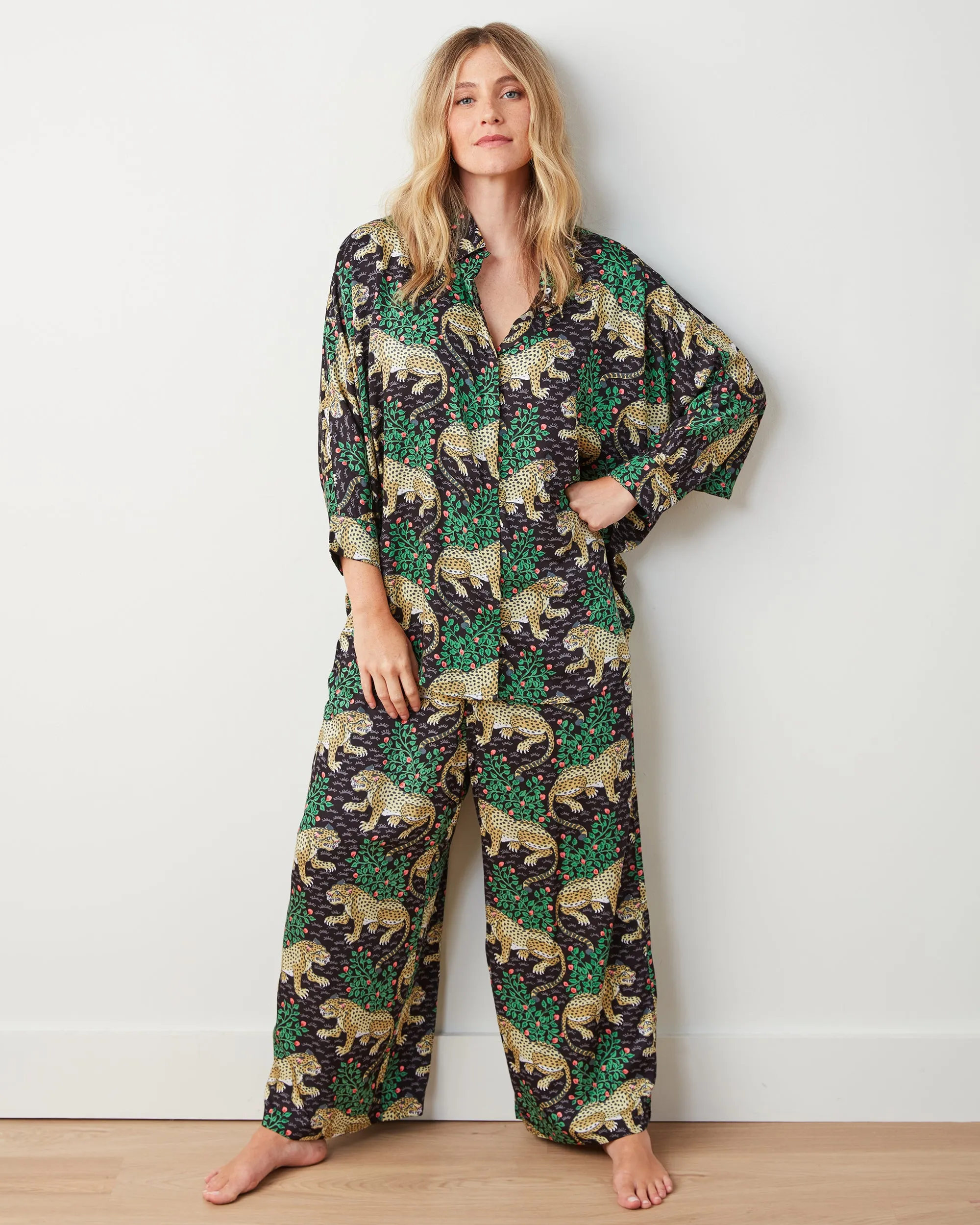 Bagheera - Tall Satin Stevie Set - Ink sold by Printfresh