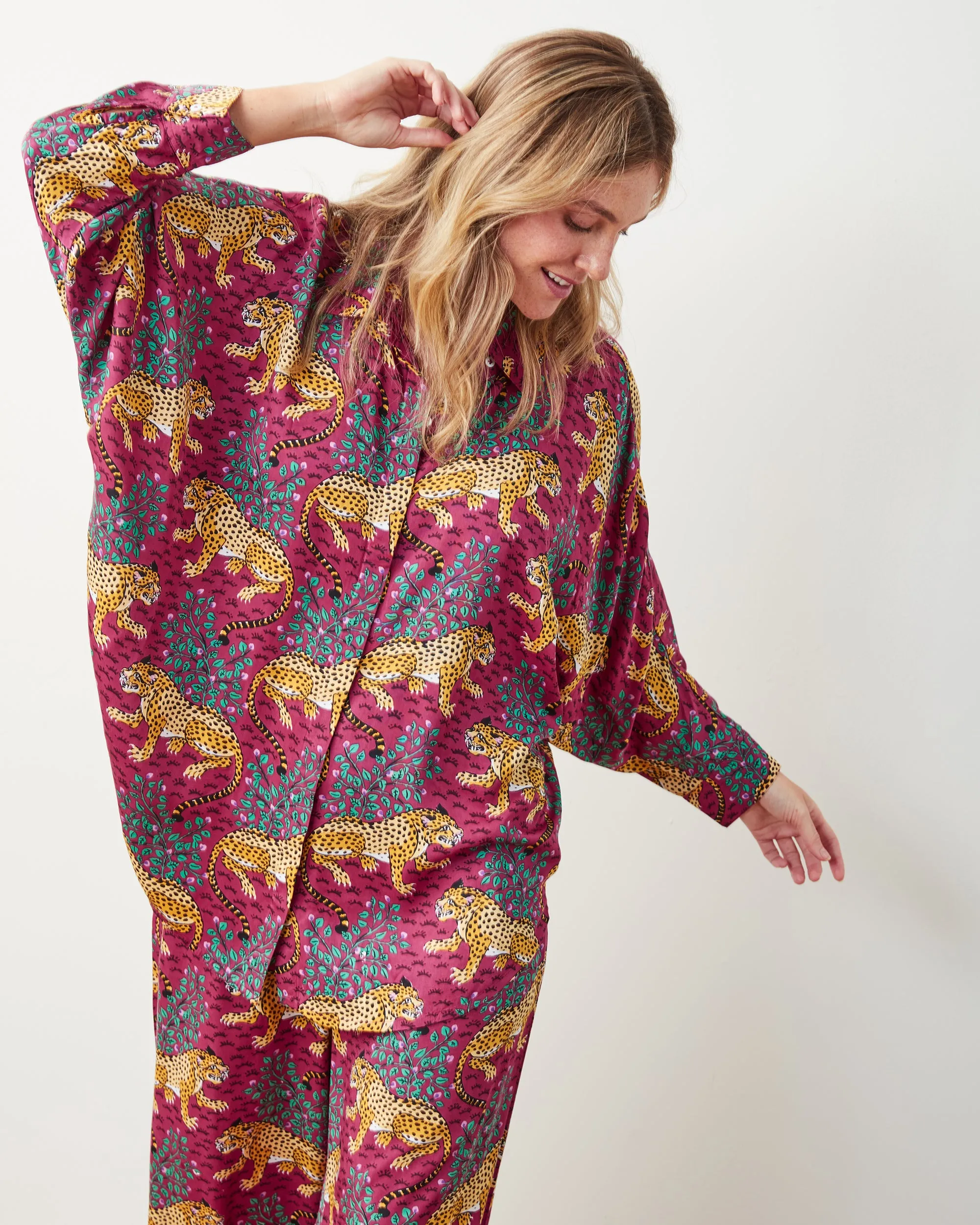 Bagheera - Satin Stevie Set - Wine sold by Printfresh product image thumbnail 2