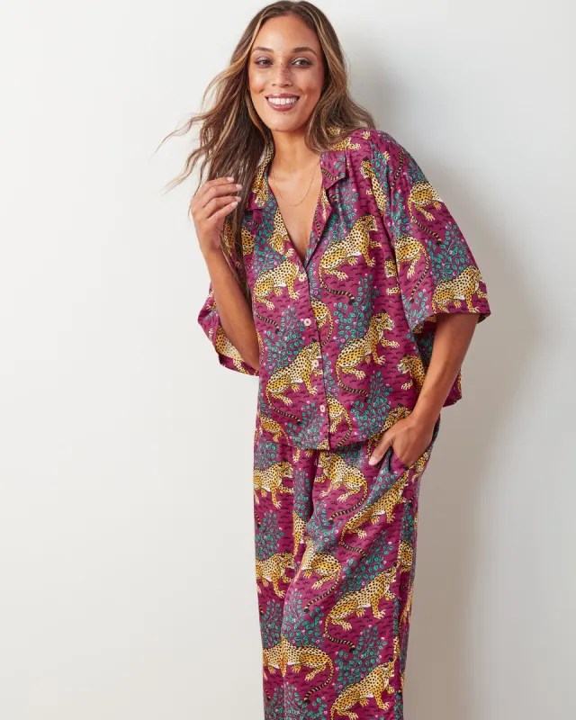 Bagheera - Satin Wildest Dreams Set - Wine sold by Printfresh